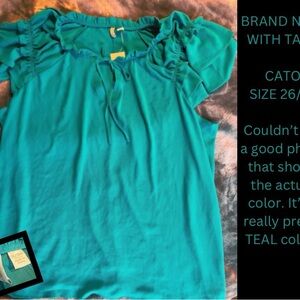 NWT Plus Size Dressy Top